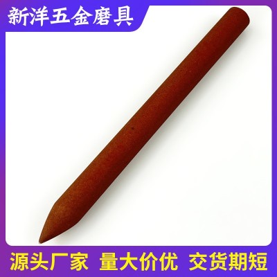 油石条磨刀石磨具抛光玉石打磨圆三角小油石打磨细砂条搓条圆棒图4