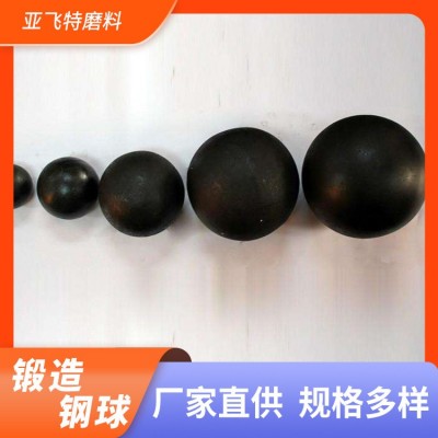 亚飞特球磨机用钢球 选矿用锻造钢球 金属矿山水泥建材厂铸造钢球图4