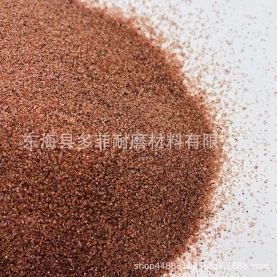 石榴砂80A砂金刚砂磨料水刀砂喷砂除锈不锈钢岩板切割砂厂家直销图5