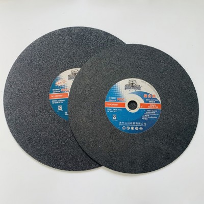 威力熊 切割片 350/400绿片黑片不锈钢金属锯片切钢材树脂砂轮片  1片图3