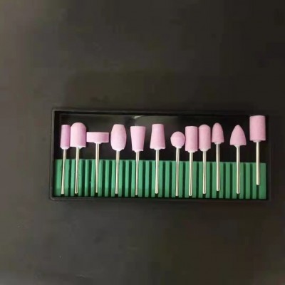 砂轮磨头打磨头美甲12件套装打磨头砂圈砂轮盒装打磨机头抛光打磨 500盒图4