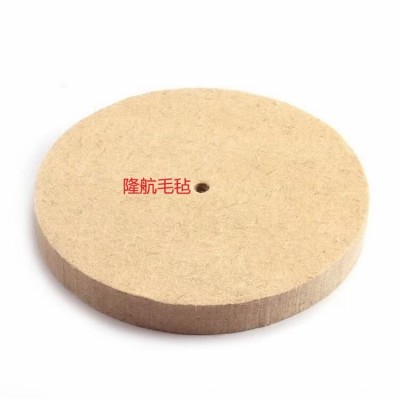 厂家批发羊毛轮抛光轮不锈钢镜面金属石材高密度 毛毡轮图3