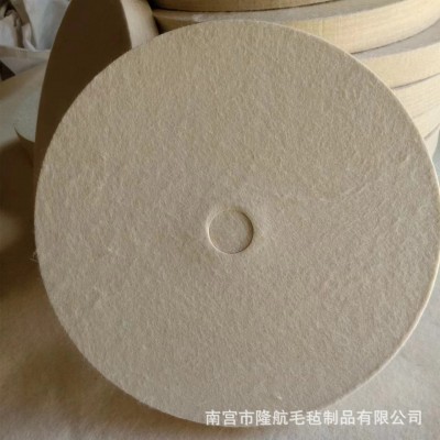 厂家批发羊毛轮抛光轮不锈钢镜面金属石材高密度 毛毡轮图4