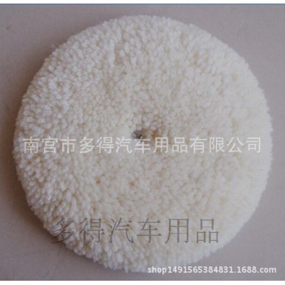 厂家羊毛球汽车美容抛光工具还原抛光轮盘大理石磨具螺丝羊毛线盘图2