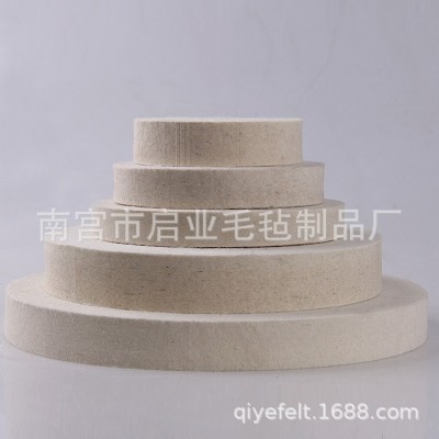 羊毛毡抛光轮 羊毛轮直销工业毛毡轮 定制羊毛盘玻璃镜面抛光轮