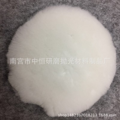 厂家直销5寸仿毛抛光盘 自粘仿羊毛球 汽车抛光垫 人造毛羊毛球羊图4