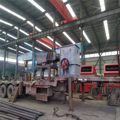 推荐大小型移动履带式建筑垃圾破碎站 车载方箱破机制砂石生产线图4