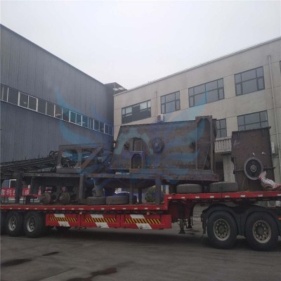 推荐大小型移动履带式建筑垃圾破碎站 车载方箱破机制砂石生产线图5