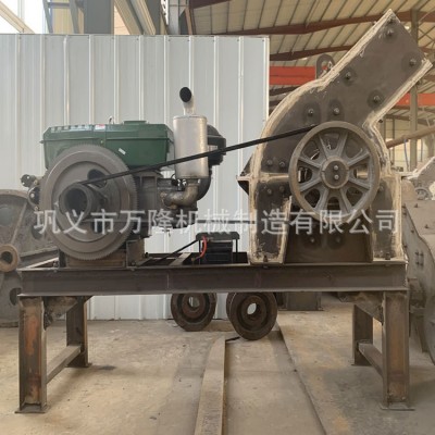 小型锤式破碎机 水泥厂用锤式粉碎机 时产15吨400x600锤破机价格图5