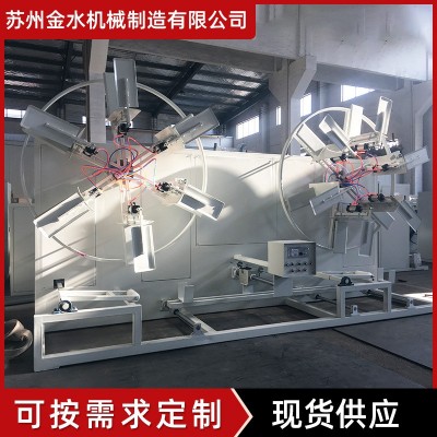 【收卷机】厂家供应现货双工位盘管机可批发PE塑料管材自动收卷机图5