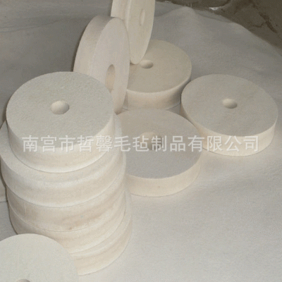 抛光轮羊毛轮抛光盘羊毛毡大理石不锈钢专用镜面毛毡轮批发定制图2