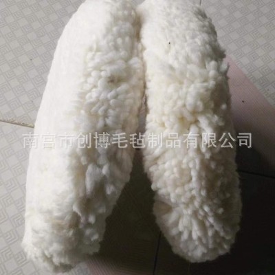 汽车抛光盘 美容抛光海绵盘平面中盘波浪中盘自粘式打蜡海绵图3