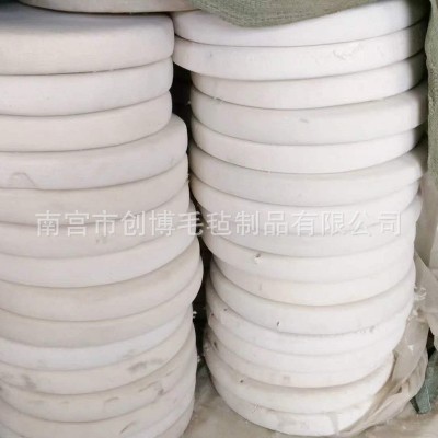 羊毛抛光轮 短羊毛抛光盘打磨抛光自粘式斜边羊毛球打蜡轮图3