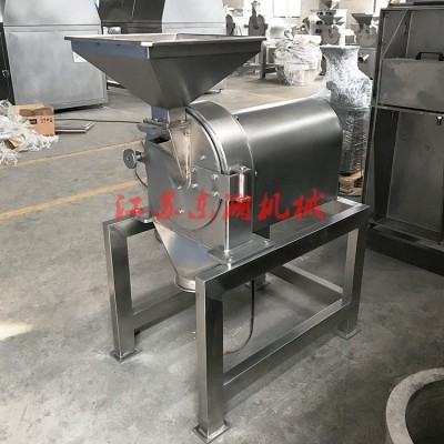 厂家直销不锈钢变频式万能粉碎机 香蕉片打粉机 水果干破碎磨粉机图4