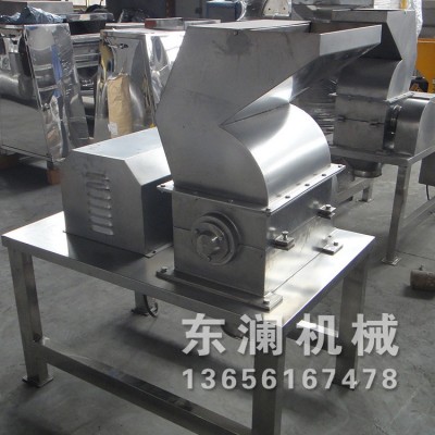 云南红糖块破碎机 果味糖果磨粉机 不锈钢花脯粗碎机现货图3