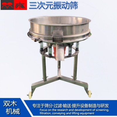 600mm热豆浆过滤高频筛 豆皮生产线用液体振动筛 固液分离筛分机图4