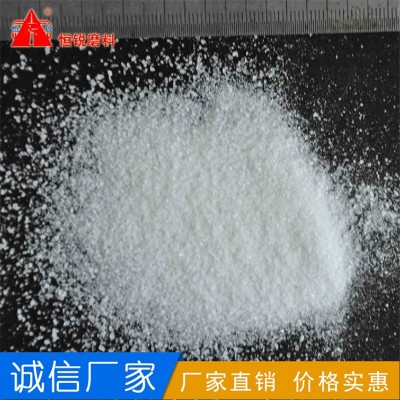 厂家批发 优质喷砂白刚玉 一级白刚玉磨料砂 人造磨料 量大价优图3