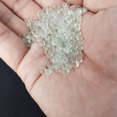 厂家加工玻璃微珠 玻璃微珠美缝剂填充玻璃珠金属喷砂玻璃珠图2