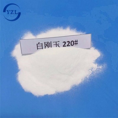 豫助力牌220目氧化铝喷砂磨料抛光砂精细研磨白刚玉图3