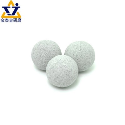 刚玉圆形抛光球 棕刚玉圆球 研磨石 研磨抛光石 棕刚玉 厂家批发图3