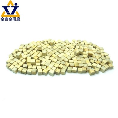 竹木磨料 四方形竹粒磨料 竹粒磨料 抛光用磨料 研磨耗材 厦门磨料厂家图2