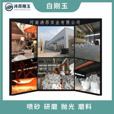 电熔氧化铝砂 白刚玉磨料 金属抛光表面处理喷砂用研磨砂 F8-F220图3