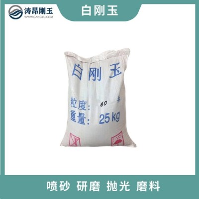 电熔氧化铝砂 白刚玉磨料 金属抛光表面处理喷砂用研磨砂 F8-F220图2