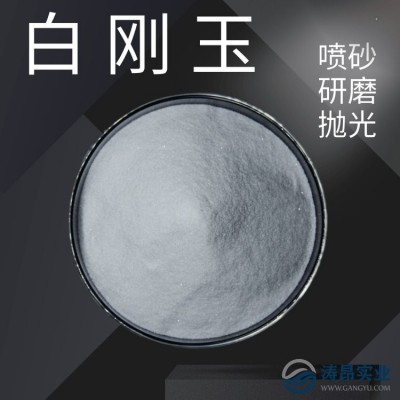 白刚玉现货 喷砂除锈表面抛光用46目60目80目金刚砂磨料图4