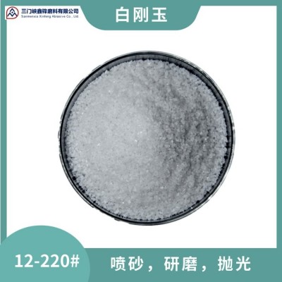 地板耐磨涂层用白刚玉150目180目 地坪漆涂料用白色氧化铝砂图3