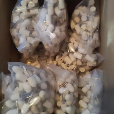 跨境爆款50PC抛光轮羊毛轮毛线轮羊绒磨头抛光布轮羊毛毡抛光磨头图4