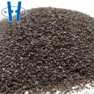 石榴石 80目现货供应石榴石杀 水切割用喷砂除锈用石榴石图2