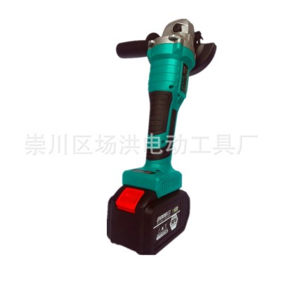 厂家直供无刷锂电角磨机充电式手持磨光机多功能电动角磨机批发图4
