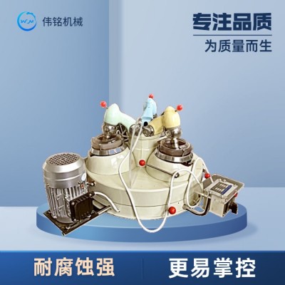 伟铭小型三头研磨机 XPM-120×3型 玛瑙材质 冶金实验室矿料研磨用图2