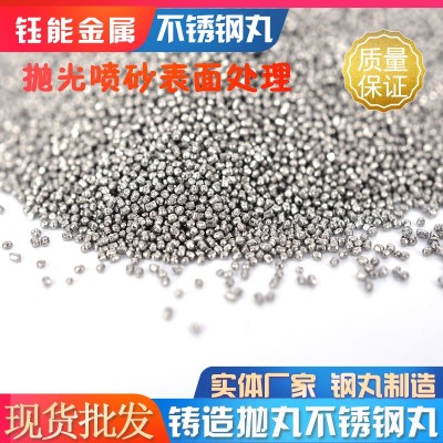 410不锈钢钢丸304抛圆丸磨料201抛丸机用喷砂除锈抛丸430钢丸厂家