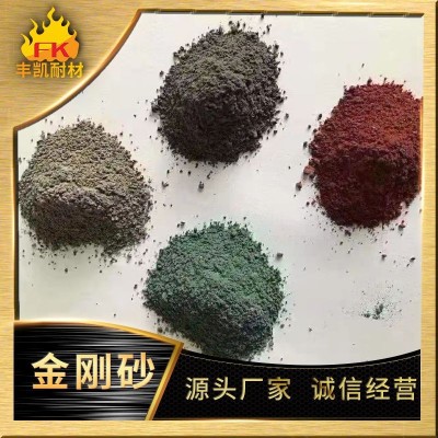 60目金刚砂 金属工业喷砂除锈磨料耐磨地坪骨料金刚砂图3