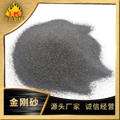 金刚砂 工业喷砂除锈用24目灰色黑色金刚砂地坪砂除锈砂图4