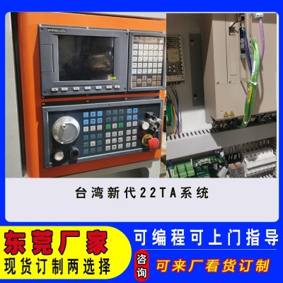 斜轨数控车床46刀塔机52刀塔机东莞厂家供应伺服刀塔数控车床图3