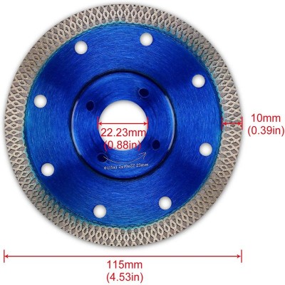 热销105mm--230mm金刚石热压陶瓷瓷砖切割片石材混凝土切割圆锯片图4