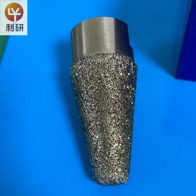 利研厂 2电镀锥形磨头 顶针金刚砂非标合金顶尖 高精密CNC 加工中心车图5