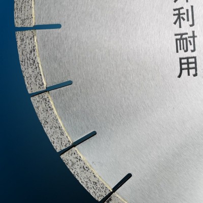 厂家直销直径350消音石英石锯片锋利耐切 高齿消音设计好用耐用图3
