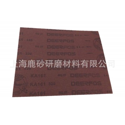 韩国鹿牌DEERFOS 张页砂布KA161 硬型布基砂纸 木工金属打磨除锈图5