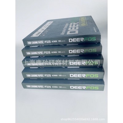 批发韩国鹿牌干砂纸 CCM66 ACM66 DEERFOS张页砂纸砂布 木工砂纸图2