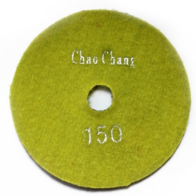 厂家批发4寸金刚石水磨片 金刚石地板翻新软磨片树脂磨片切割片图3