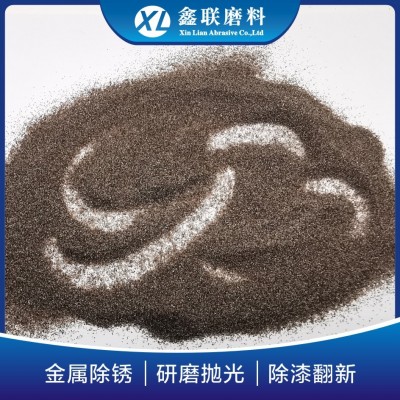 批发销售喷砂机专用一级二级三级棕刚玉喷砂磨料金刚砂棕刚玉图3