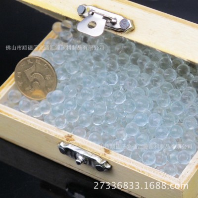厂家批发6mm工艺玻璃珠 饰品玻璃珠透明水晶玻璃珠 圣诞6mm玻璃球图4