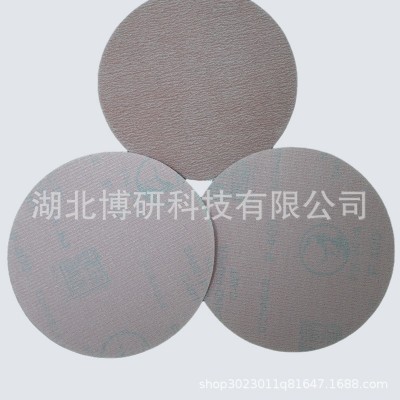 厂家生产光头佬超软布植绒砂纸片5寸自粘砂纸抛光墙面打磨机图4