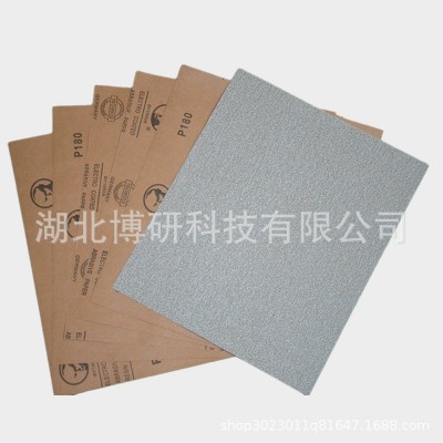 光头佬红砂干砂纸木工漆面抛光砂纸家具打磨砂纸图3
