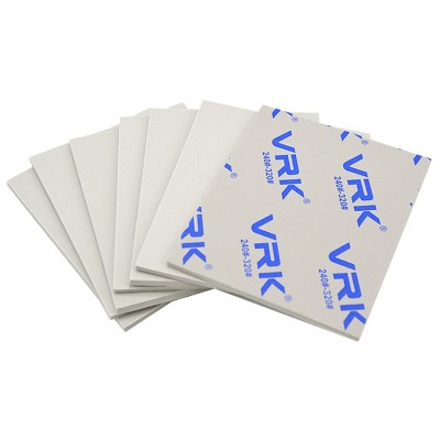 VRK白色海绵砂纸薄海绵砂 塑胶模型手机充电器耳塞耳机抛光3000目图5