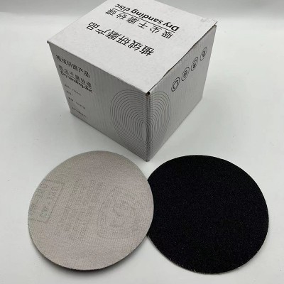 飞马圆盘黑砂电子PC涂装金相家具乐器打磨金属抛光砂纸厂家供应图4