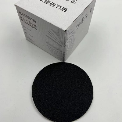 飞马圆盘黑砂电子PC涂装金相家具乐器打磨金属抛光砂纸厂家供应图2